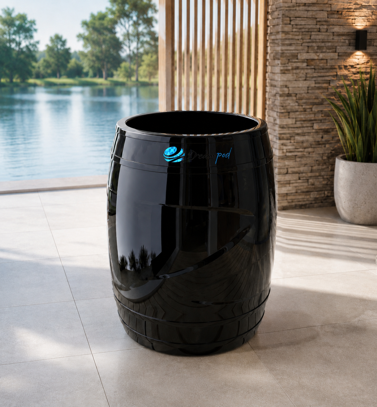 Cold Plunge Barrel with Chiller