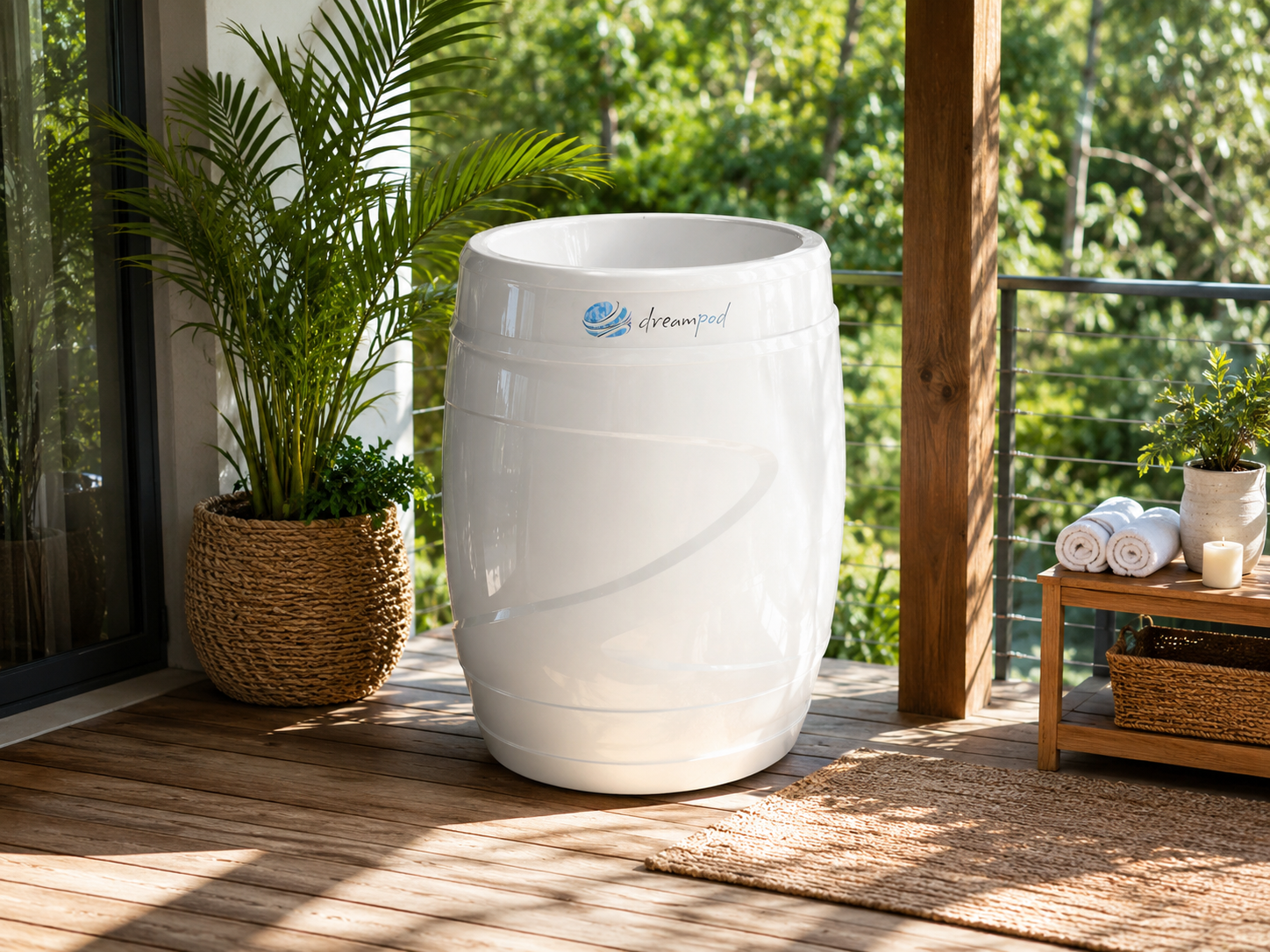 Cold Plunge Barrel with Chiller