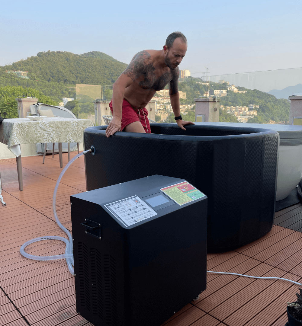 Cold Plunge Barrel Flex with Chiller