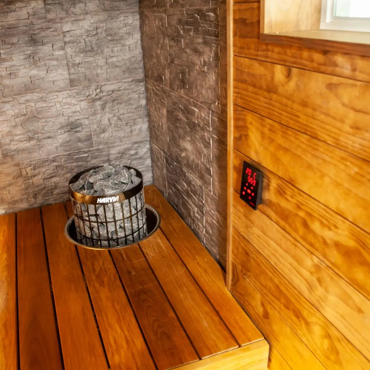Harvia Xenio CX170-U1-15-XW Digital Sauna Control with Wi-Fi - Finnish Sauna Builders