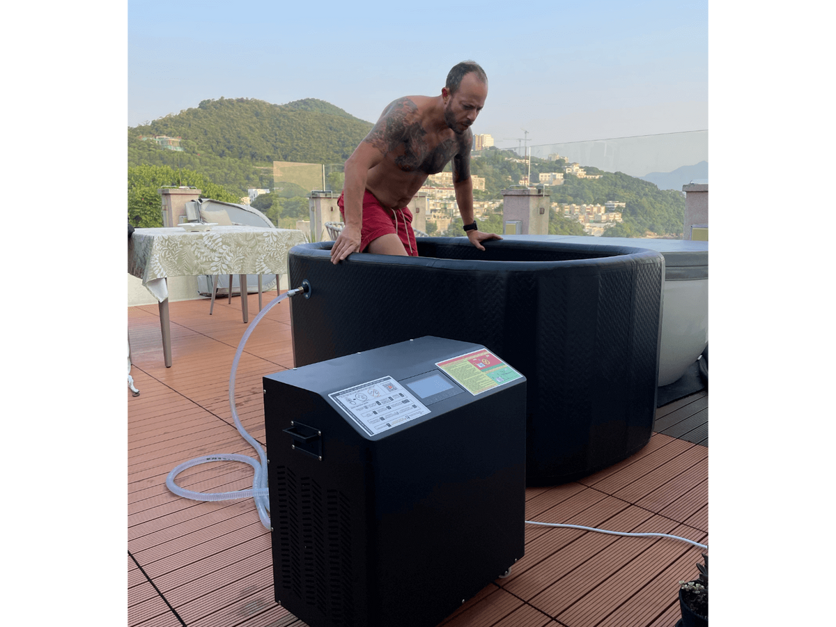 Cold Plunge Barrel FLEX with Chiller