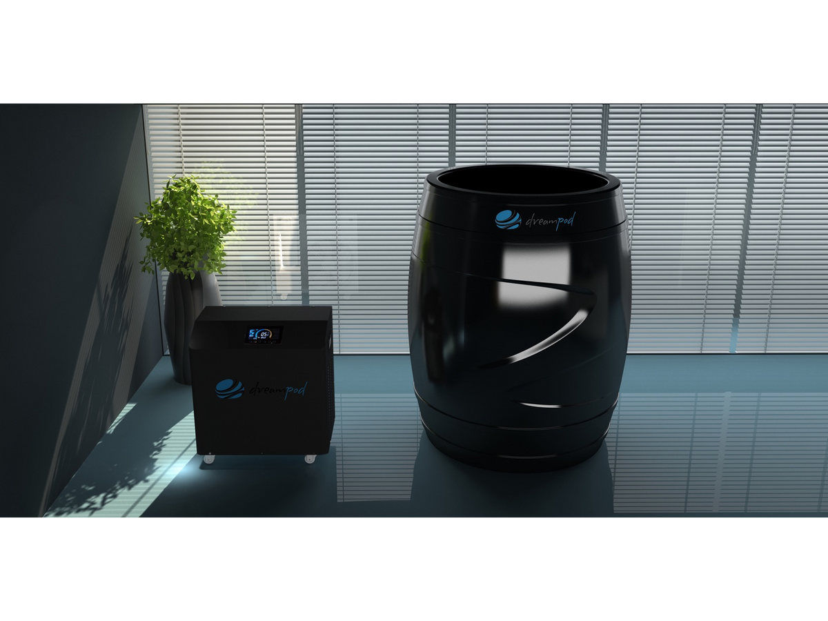 Cold Plunge Barrel with Chiller