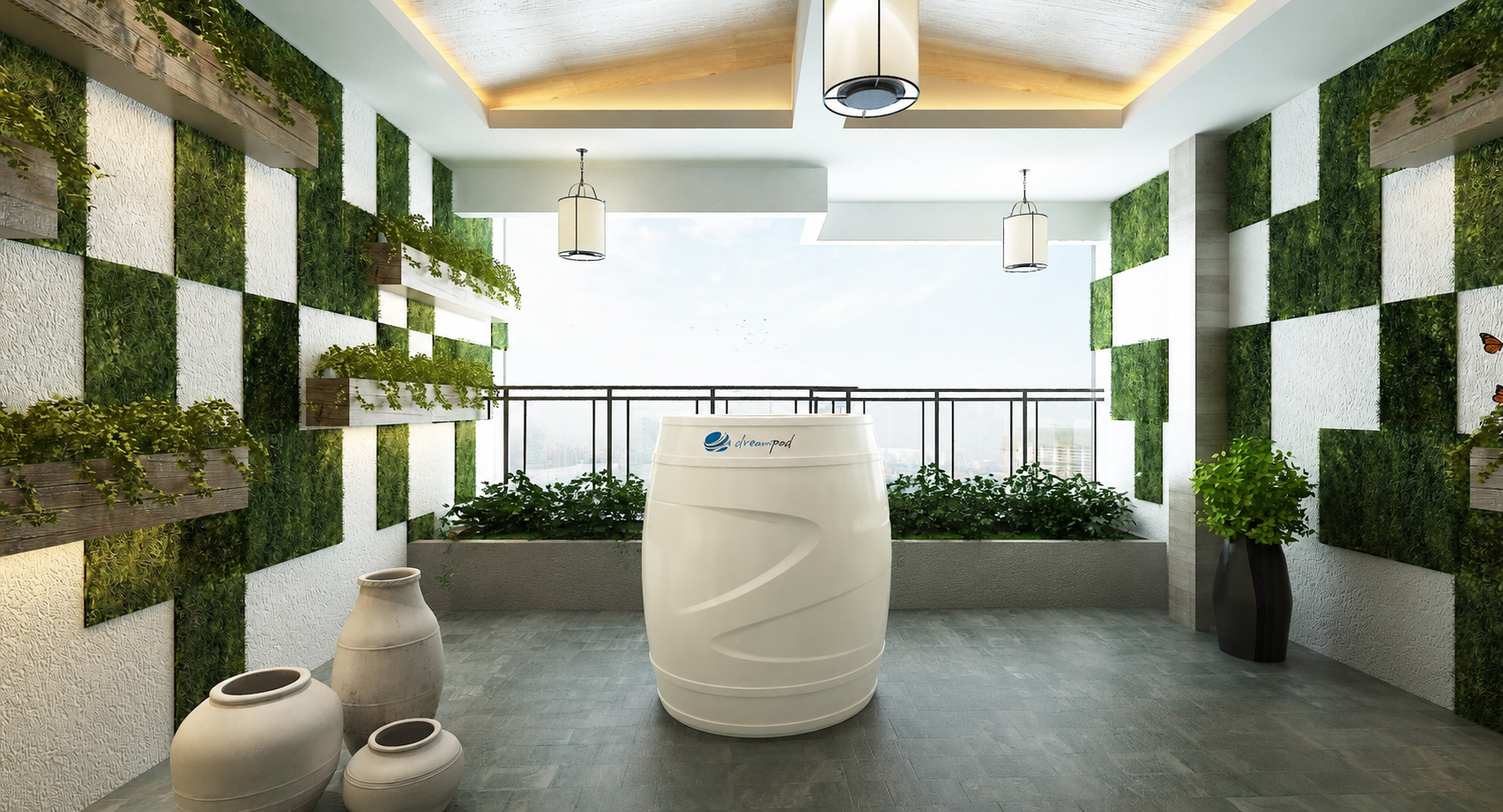 Cold Plunge Barrel with Chiller