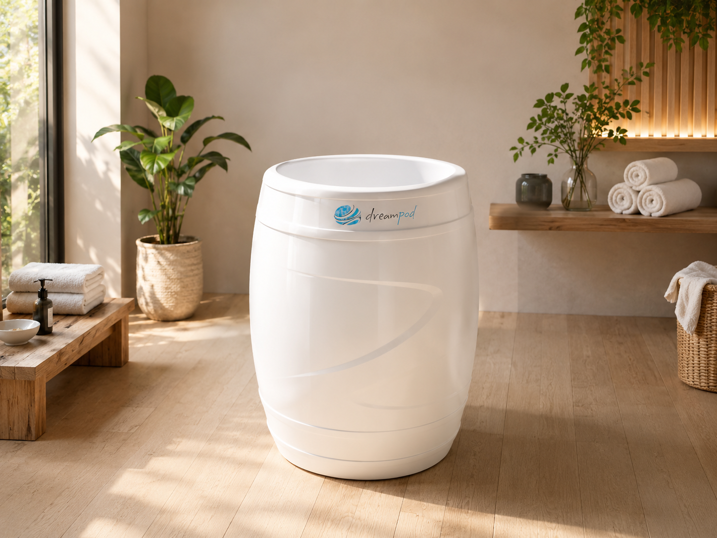 Cold Plunge Barrel with Chiller
